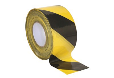 Hoiatuslint kollane/must